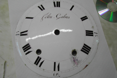 Cadran d’horloge Felix Gabus (env 1840)