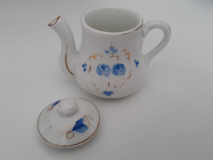 Miniature Dinette Porcelaine - Pot vue gauche