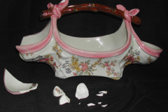 Jardinière en faience de Sarreguemines