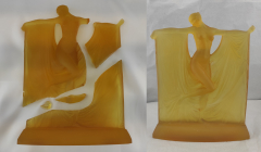 Suzanne Lalique  - Avant / Après Restauration 