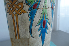 Vase en Emaux de Sarreguemines